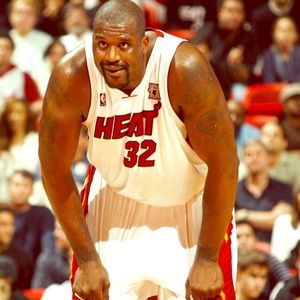 Retired #32 HOF Shaq  O’Neal Miami Heat Jersey